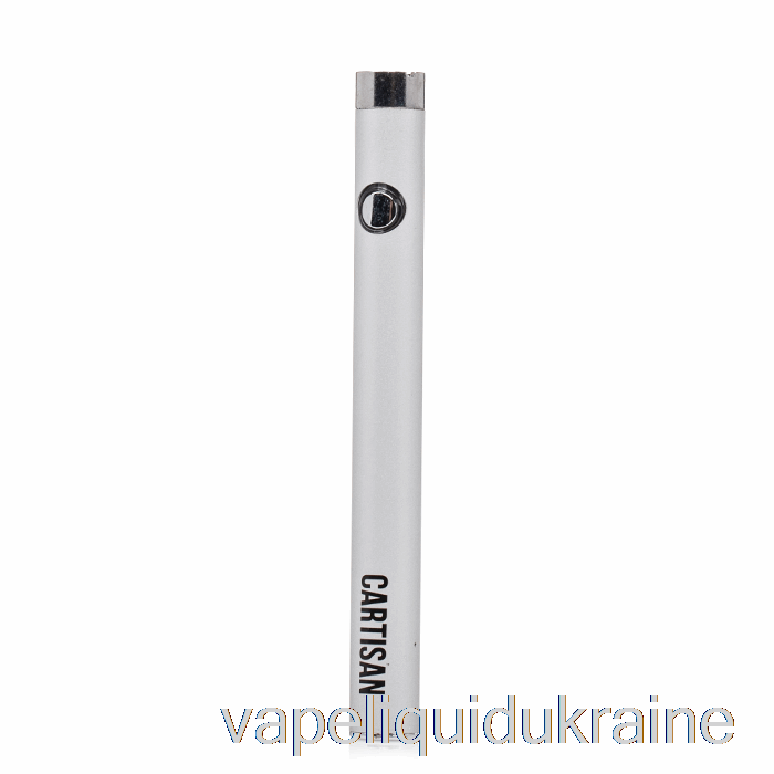 Vape Liquid Ukraine Cartisan Slim Button 280 510 Battery Silver